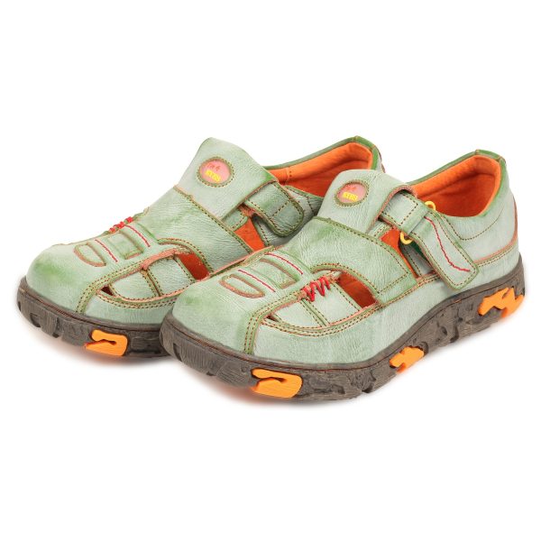 tma eyes women's y2k retro casual sandals breathable contrast color two tone design, slip on comfort with closure, flat sole & cushioned insole all season versatile shoes for mother's day gift