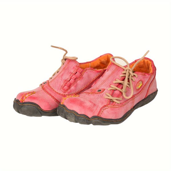 tma eyes fashion irregular splicing hand stitching design anti slip and durable women's daily matching flat shoes