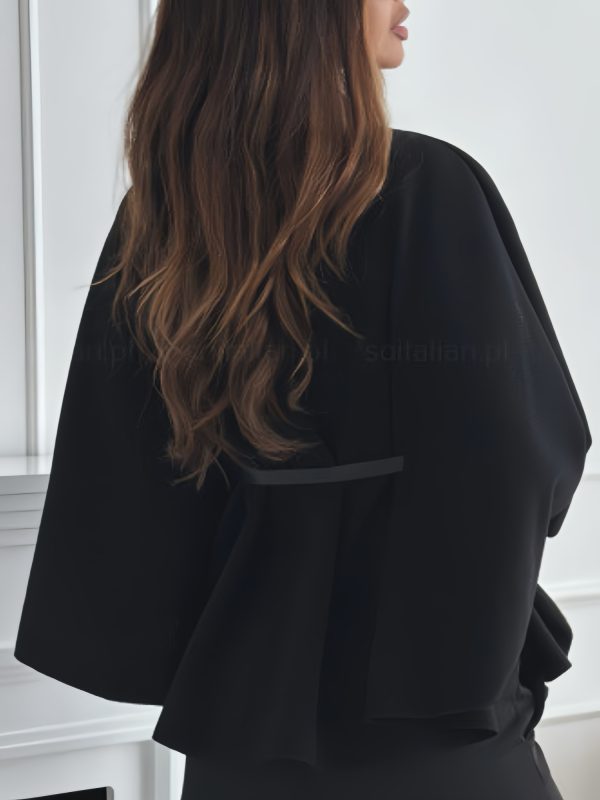 elegant women's cape coat chic gray long sleeve belted jacket with stand collar, warm & stylish for fallu002fwinter, loose fit, non stretch fabric, perfect for casual or formal occasions, winter outerwear | belted cape | nonstretch fabric
