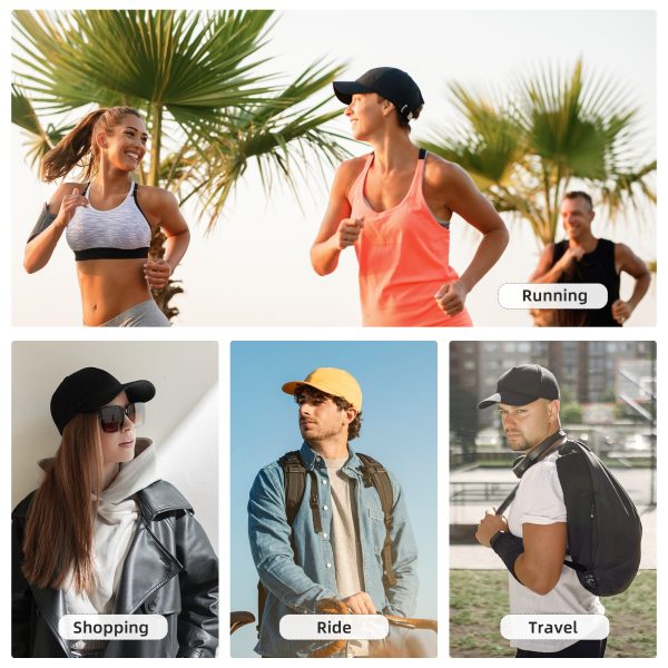 adjustable baseball cap with cartoon fox design breathable & lightweight polyester, sun protection visor hat for outdoor sports, machine washable, oxford lining, natural comfort, top reinforcement