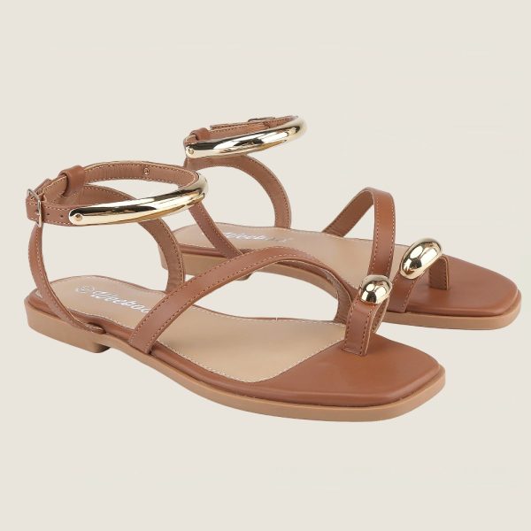 comfortable non slip flat sandals women square toe summer shoes for beach, pool, outdoor walking