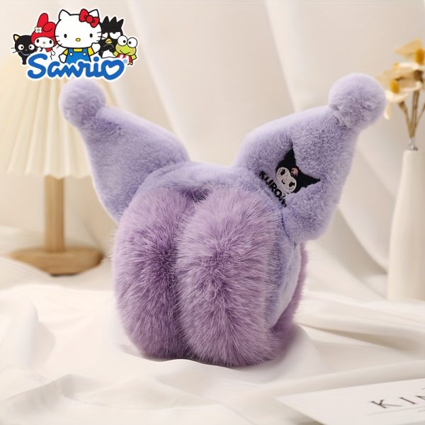 1pc sanrio cartoon thick earmuffs, cute, soft, comfortable, warm, windproof and cold, suitable for autumn and winter, business travel