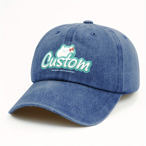 10pcs, customizable logo and personalized photo baseball caps, suitable for company team building logos or event parties, event customization, family customization
