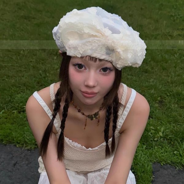 women's vintage beret hat soft lightweight facial accentuating painter style, for parties, everyday & formal events retro french artist look, elegant french inspired hat, party accessory, structured headwear