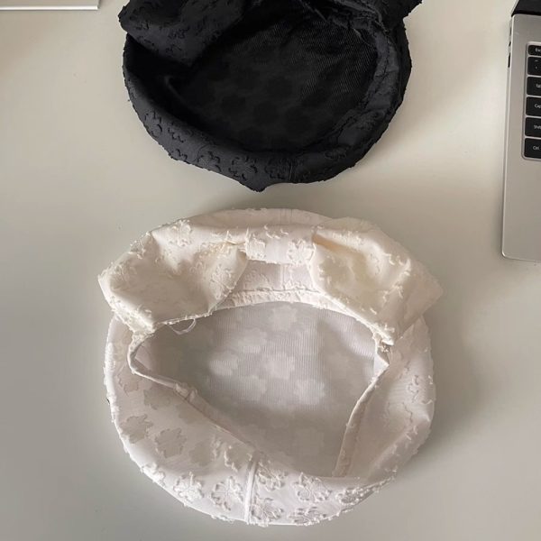 women's vintage beret hat soft lightweight facial accentuating painter style, for parties, everyday & formal events retro french artist look, elegant french inspired hat, party accessory, structured headwear